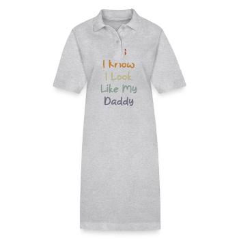 Yes I Know I Look Like My Daddy Funny Father's Day - Stanley/Stella Frauen Bio-Polokleid PAIGER - Schwarz - Vorne