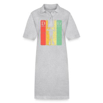 Scuba Diver Periodic Table Elements Scuba Diving - Stanley/Stella Frauen Bio-Polokleid PAIGER - Schwarz - Vorne