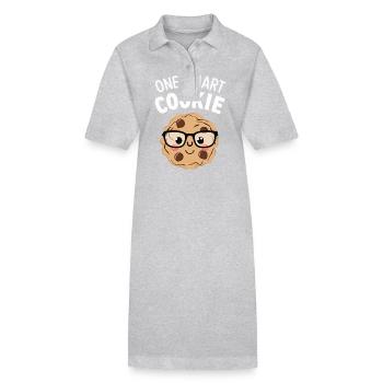 Cookies Cookie Biscuits Biscuits Chocolate - Stanley/Stella PAIGER Organic Women’s Polo Dress - black - Front