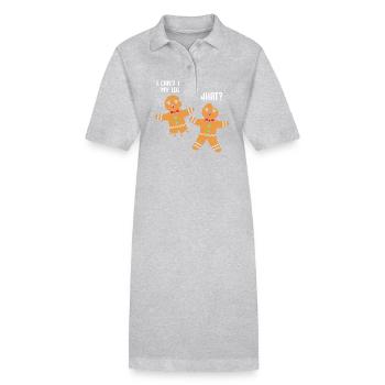 bonhomme en pain d’épice Coeur en pain d’épice Snacking en pain d’épice - Robe polo bio PAIGER Stanley/Stella Femme - noir - Devant