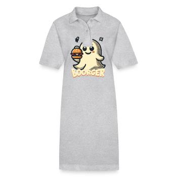 luGespenst Boorger pour les fans de Hambourg - Robe polo bio PAIGER Stanley/Stella Femme - noir - Devant