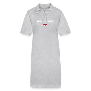 Brighton And Hove England English Flag - Stanley/Stella PAIGER Organic Women’s Polo Dress - black - Front