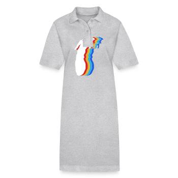 Great Lakes - Stanley/Stella Frauen Bio-Polokleid PAIGER - Schwarz - Vorne