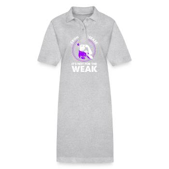 Crohn's disease - Stanley/Stella PAIGER Organic Women’s Polo Dress - black - Front