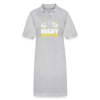 Sports Papy Rugby Papi - Robe polo bio PAIGER Stanley/Stella Femme - noir - Devant