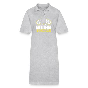 Sports Papy Haltérophilie Papi - Robe polo bio PAIGER Stanley/Stella Femme - noir - Devant