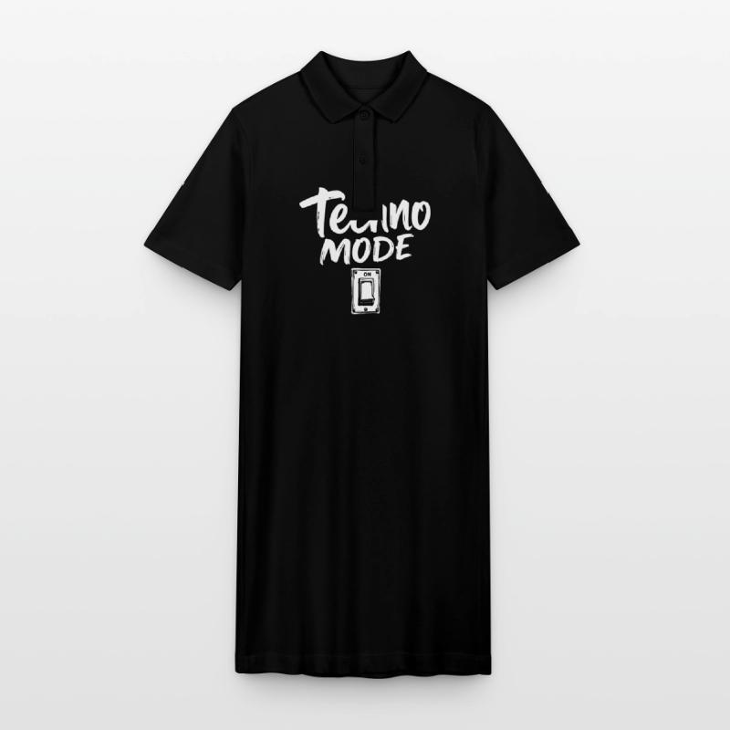 Mode Techno sur Techno Techno Musique Techno Robe polo bio PAIGER Stanley/Stella Femme