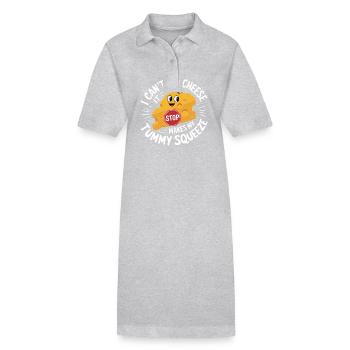 Lactose intolerance Lactose intolerant - Stanley/Stella PAIGER Organic Women’s Polo Dress - black - Front