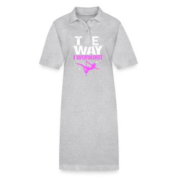 Pole Dance - Stanley/Stella Frauen Bio-Polokleid PAIGER - Schwarz - Vorne