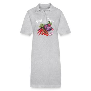 Veggie Slayer 2 - Stanley/Stella Frauen Bio-Polokleid PAIGER - Schwarz - Vorne