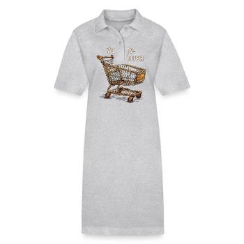 SHOPPING CART STOCK BUYER - Stanley/Stella PAIGER Organic Women’s Polo Dress - black - Front