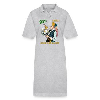 FRAU HASE BLUME OSTARA SPIRIT - Robe polo bio PAIGER Stanley/Stella Femme - noir - Devant