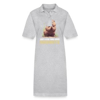 Marmots Groundhog - Stanley/Stella PAIGER Organic Women’s Polo Dress - black - Front