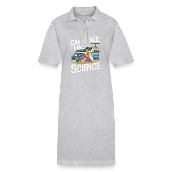 Wissenschaft Laborant Laboratorium Technicus - Stanley/Stella Frauen Bio-Polokleid PAIGER - Schwarz - Vorne