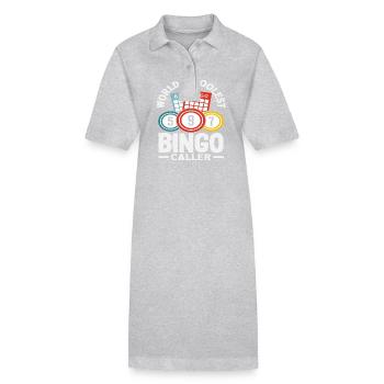 Bingo Coolster Bingo Ansager Spieler - Stanley/Stella Frauen Bio-Polokleid PAIGER - Schwarz - Vorne