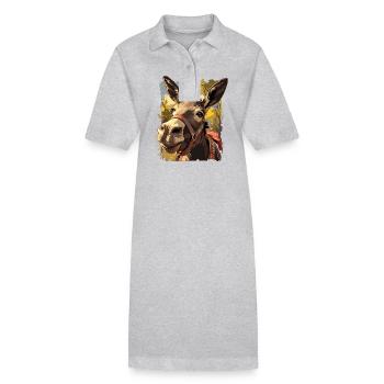 Mules Mule - Stanley/Stella PAIGER Organic Women’s Polo Dress - black - Front