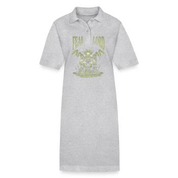 Cthulhu, Fear The Lord, Grunge Cthulhu Mythos - Robe polo bio PAIGER Stanley/Stella Femme - noir - Devant