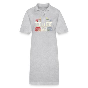 Leiter Vom Rechenzentrum Hobbygärtner Geschenk - Stanley/Stella Frauen Bio-Polokleid PAIGER - Schwarz - Vorne