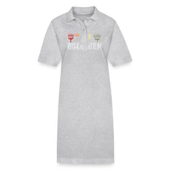 Rechenzentrum Hobbygärtner Gärten Geschenk - Stanley/Stella Frauen Bio-Polokleid PAIGER - Schwarz - Vorne