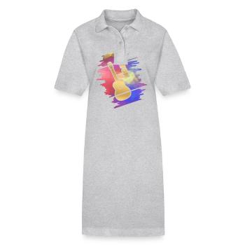 Cadeau pour Anton - Robe polo bio PAIGER Stanley/Stella Femme - noir - Devant