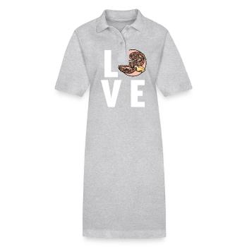 Gabon Vipers Gabon Vipers - Stanley/Stella PAIGER Organic Women’s Polo Dress - black - Front