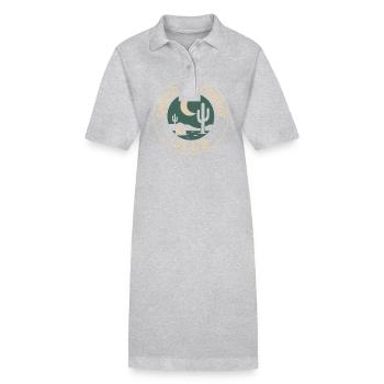 Cowboy Sad Cowboy Western Emo Country Music Fan - Stanley/Stella PAIGER Organic Women’s Polo Dress - black - Front