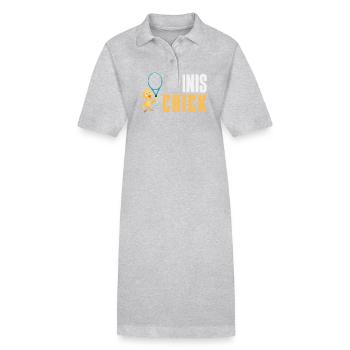 Tennis Chicks For Tennis Players - Stanley/Stella PAIGER Organic Women’s Polo Dress - black - Front