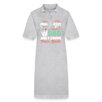 Pharmacy Tech Technician - Stanley/Stella PAIGER Organic Women’s Polo Dress - black - Front