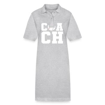 Softball Softball-Spieler Coach - Stanley/Stella Frauen Bio-Polokleid PAIGER - Schwarz - Vorne