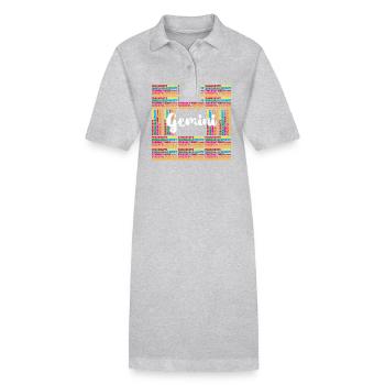 Sternzeichen Zwilling - Stanley/Stella Frauen Bio-Polokleid PAIGER - Schwarz - Vorne