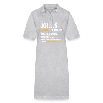 Jonas - Stanley/Stella Frauen Bio-Polokleid PAIGER - Schwarz - Vorne