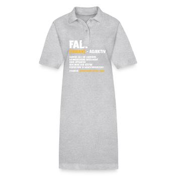 Fabian - Stanley/Stella PAIGER Organic Women’s Polo Dress - black - Front