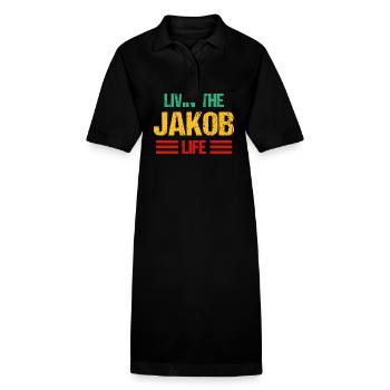 Jacob - Stanley/Stella PAIGER Organic Women’s Polo Dress - black - Front