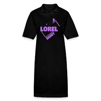Sugar Daddy Lorel - Robe polo bio PAIGER Stanley/Stella Femme - noir - Devant