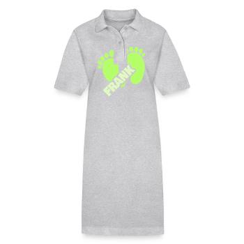 Birth Frank - Stanley/Stella PAIGER Organic Women’s Polo Dress - black - Front