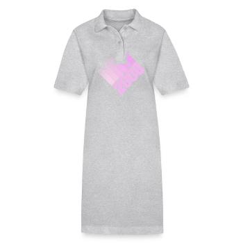 2008 - Stanley/Stella Frauen Bio-Polokleid PAIGER - Schwarz - Vorne