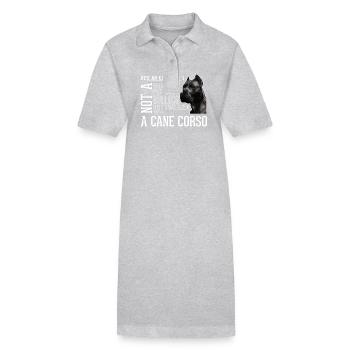 Cane Corso - Stanley/Stella Frauen Bio-Polokleid PAIGER - Schwarz - Vorne