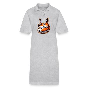 Zero Given - Fuchs Illustration - Stanley/Stella Frauen Bio-Polokleid PAIGER - Schwarz - Vorne