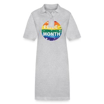 LGBTQ Pride Month - Stanley/Stella Frauen Bio-Polokleid PAIGER - Schwarz - Vorne