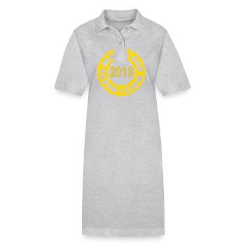 2019 - Stanley/Stella PAIGER Organic Women’s Polo Dress - black - Front