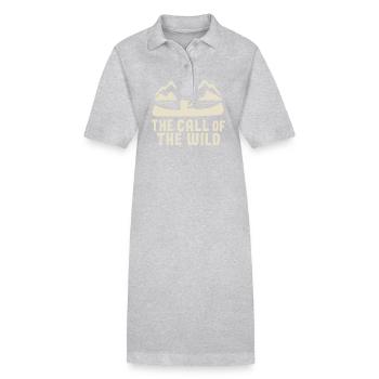 Canoeing Canoeing Water sports Sports - Stanley/Stella PAIGER Organic Women’s Polo Dress - black - Front
