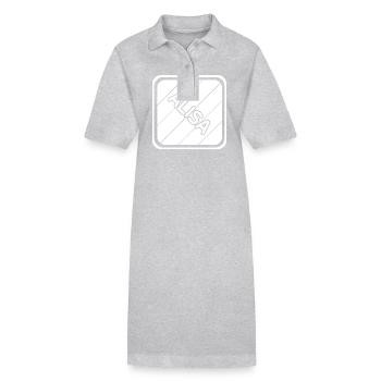Geschenk für Alisa - Stanley/Stella Frauen Bio-Polokleid PAIGER - Schwarz - Vorne