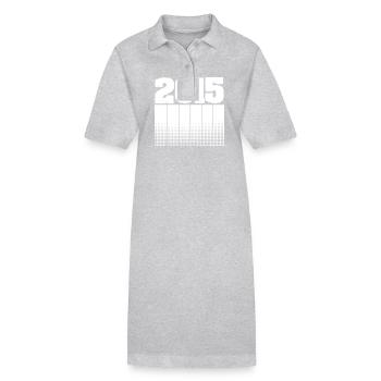 2015 - Stanley/Stella Frauen Bio-Polokleid PAIGER - Schwarz - Vorne