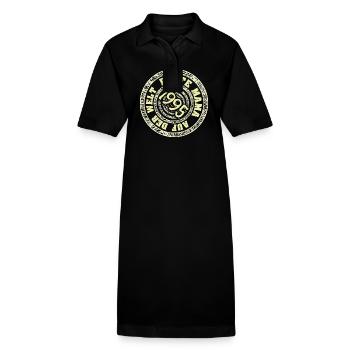 Baby 1995 - Stanley/Stella PAIGER Organic Women’s Polo Dress - black - Front