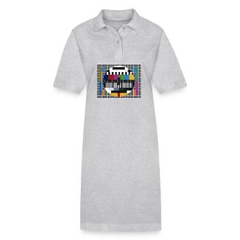 Testbild - Sheldons Lieblingsshirt - Stanley/Stella Frauen Bio-Polokleid PAIGER - Schwarz - Vorne