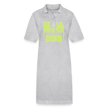2018 - Stanley/Stella PAIGER Organic Women’s Polo Dress - black - Front