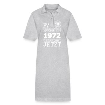 1972 - Stanley/Stella Frauen Bio-Polokleid PAIGER - Schwarz - Vorne