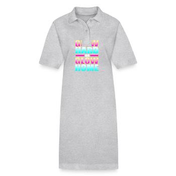 Rave Raver Techno music Techno bass Mixer - Stanley/Stella PAIGER Organic Women’s Polo Dress - black - Front