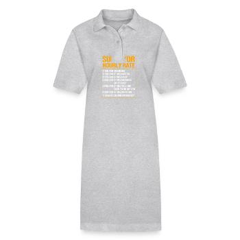 Surveyor - Stanley/Stella PAIGER Organic Women’s Polo Dress - black - Front