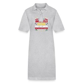 Santa Claus Christmas Daycare Educator - Stanley/Stella PAIGER Organic Women’s Polo Dress - black - Front